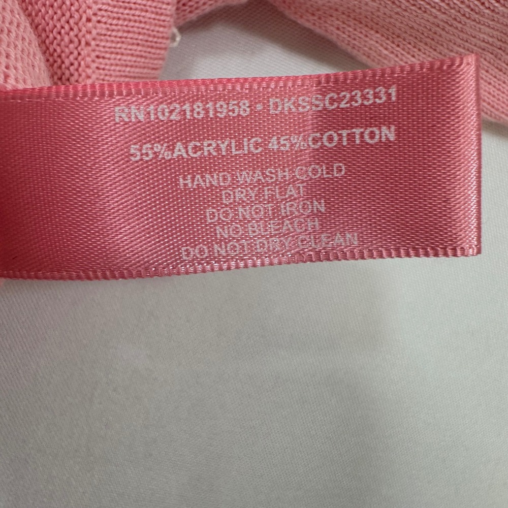 NWOT Dolls Kill x Strawberry Shortcake Pink Embroidered Crop Cardigan Medium - Picture 9 of 13